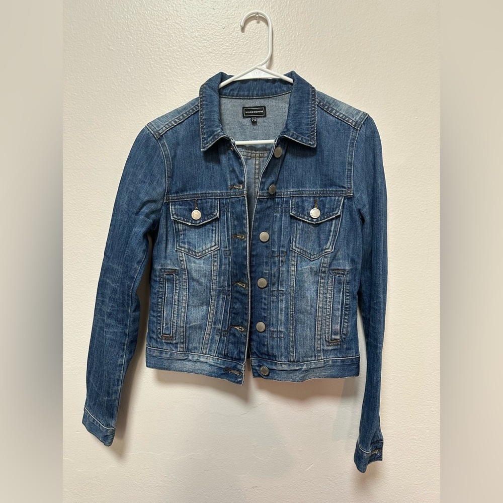 Classic Blue Denim Jacket for Women #A5